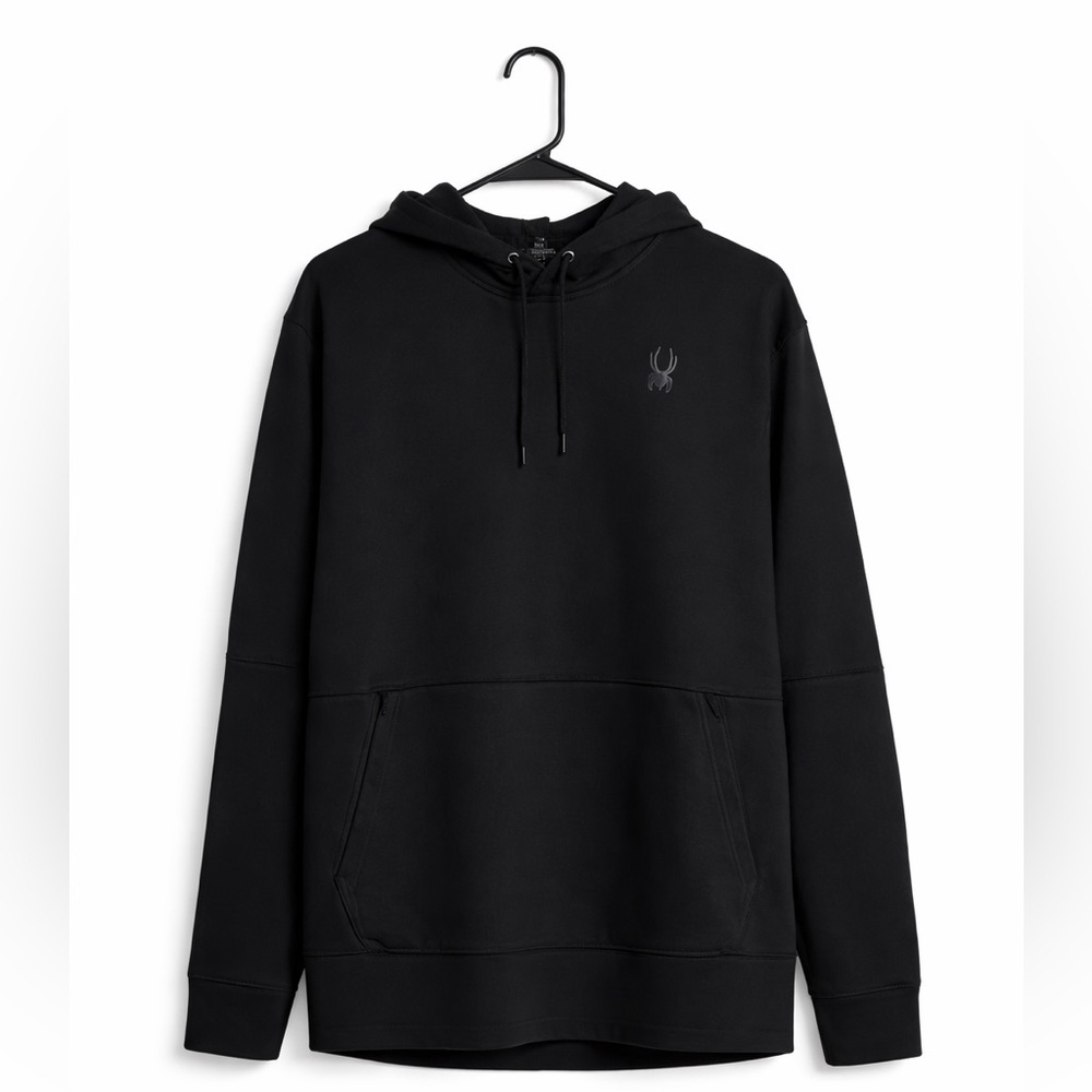 Spyder Men’s XL Full Zip Hoodie Jacket Stretch Performance Athletic Hooded